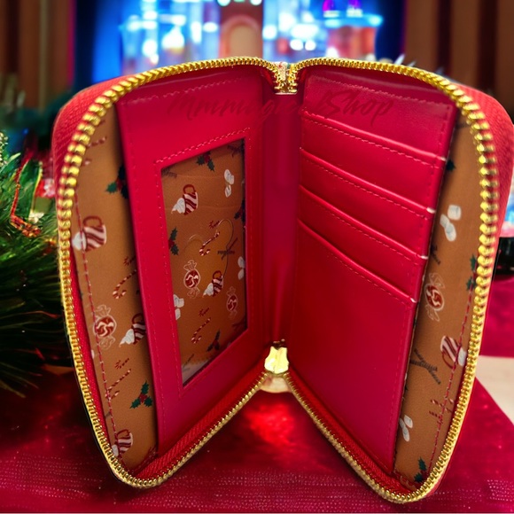 Disney Hot Cocoa AOP Mini Backpack with Headband Combo with Matching Zip Wallet - Picture 9 of 9